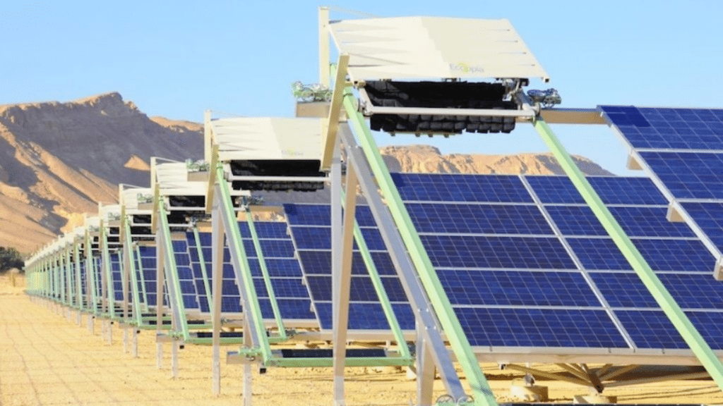 Dispositifs anti-salissure pour panneaux solaires
