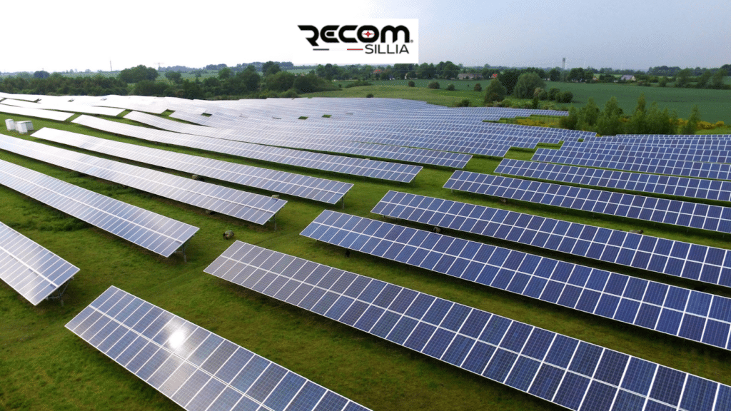 Les panneaux solaires photovoltaïques de RECOM SILLIA