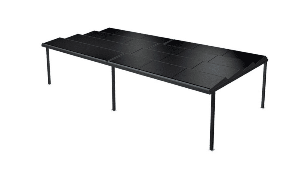 Qu’est-ce qu’un carport solaire plat ?