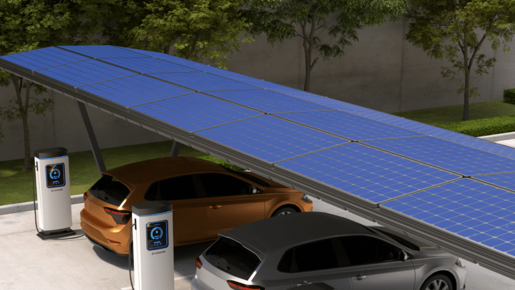Qu'est-ce qu'un carport solaire pour 2 voitures ?
