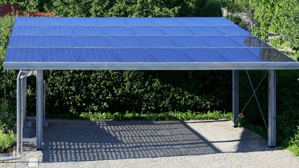 Qu'est-ce qu'un carport solaire pour deux voitures ?