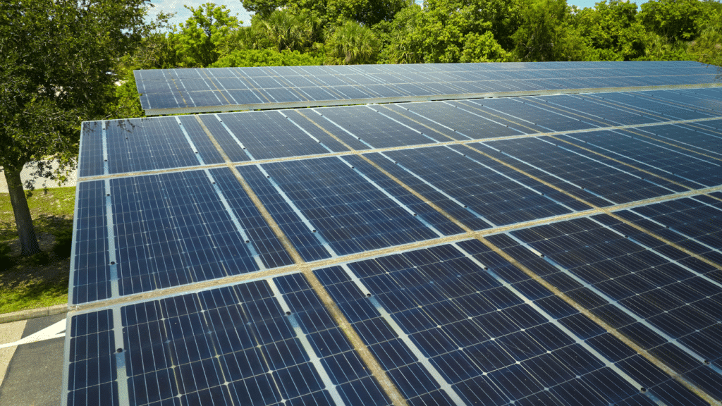 Fonctionnement des carports solaires