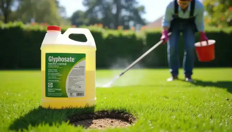 herbicide application jardin entretien