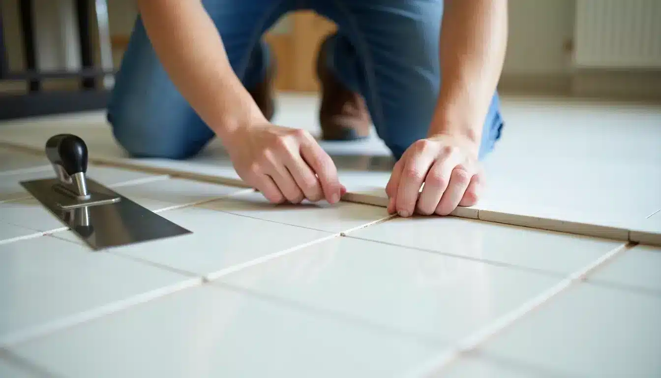 installation plinthes carreaux