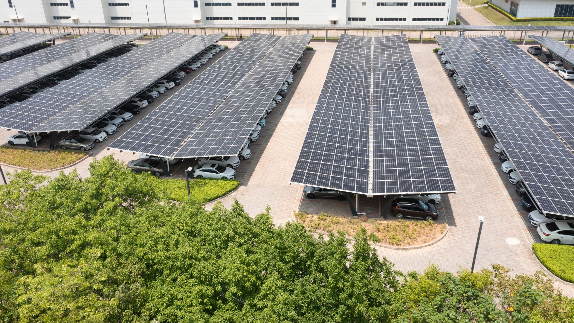 ombrière photovoltaïque