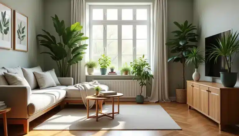 salon moderne eau lumiere