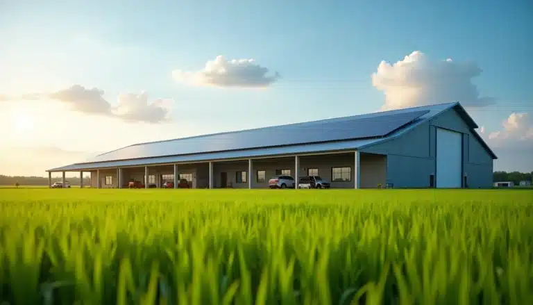 hangar agricole energierenouvelable