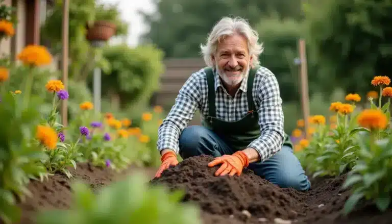 jardinier experimente cendres recyclees
