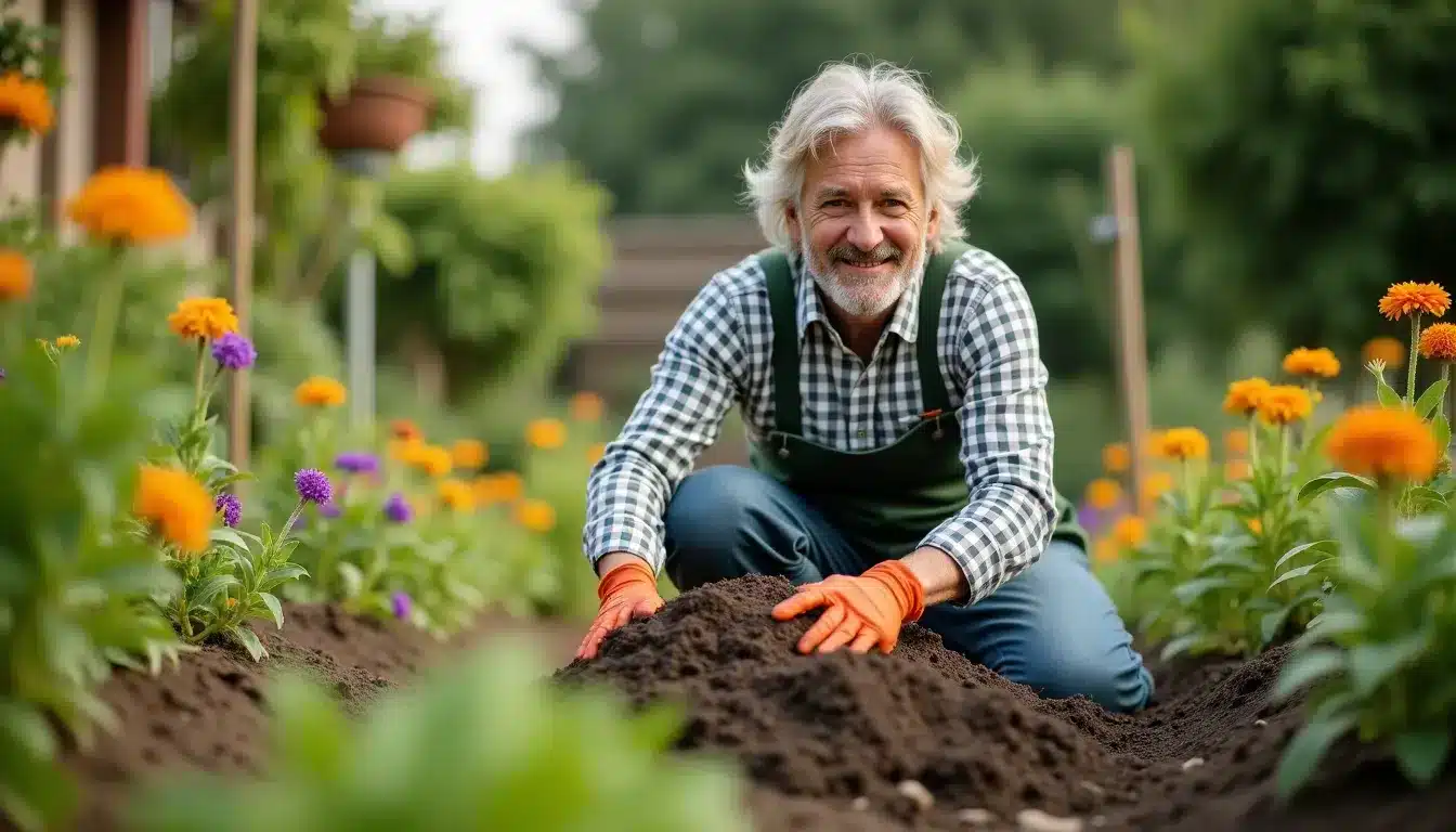 jardinier experimente cendres recyclees