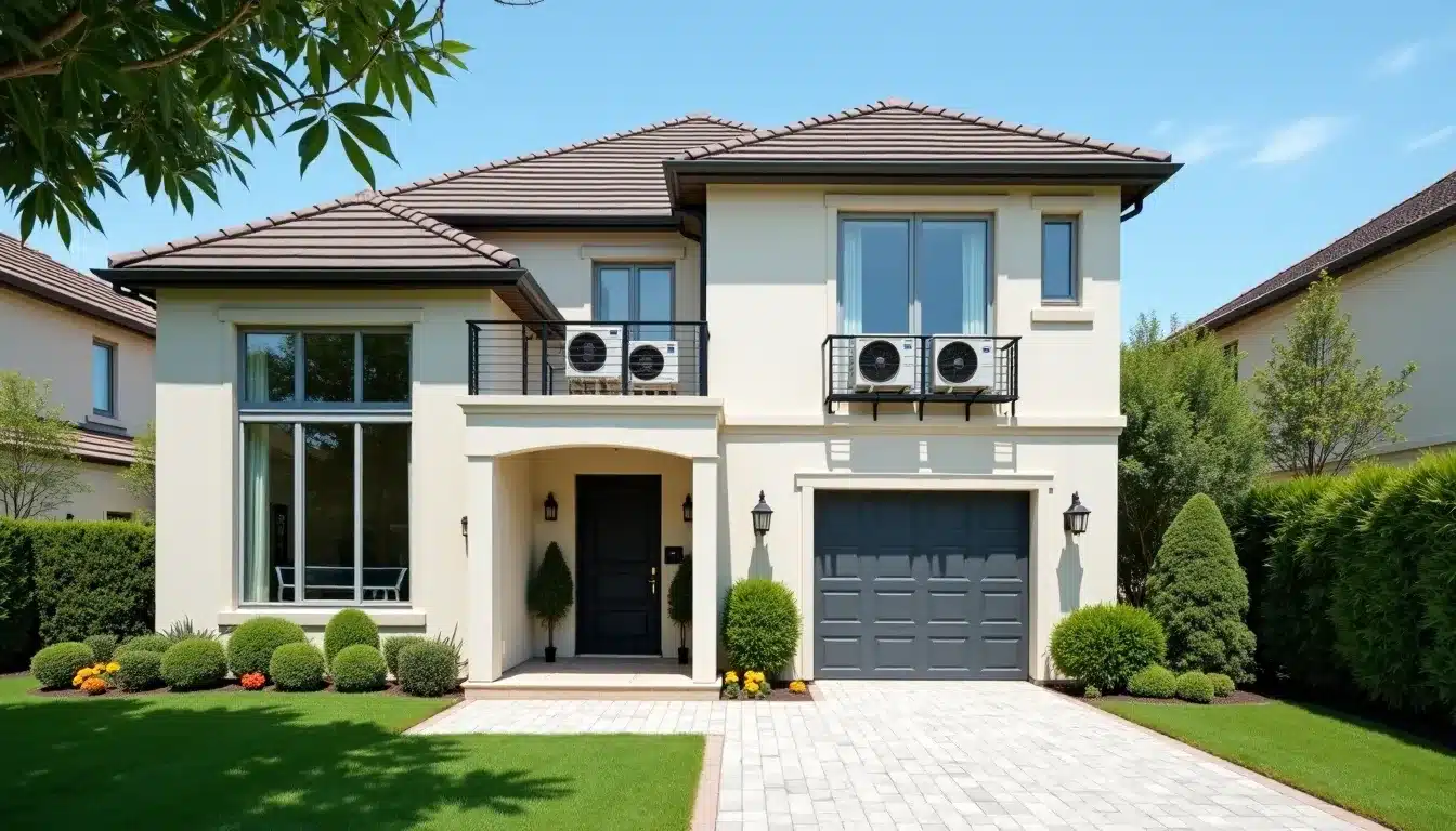 maison moderne exterieure suburbia