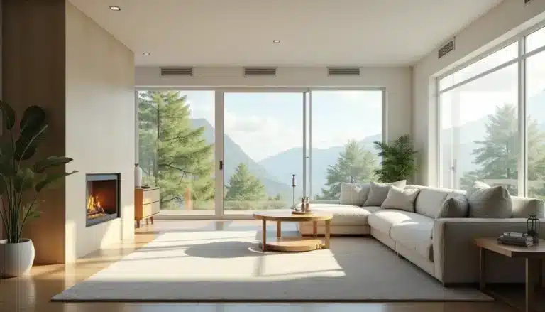 maison moderne ventilee