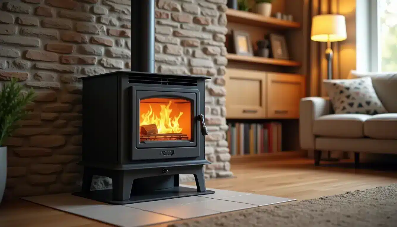 pellet ecologique design chaleureux