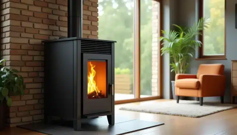 poele a granules moderne 1