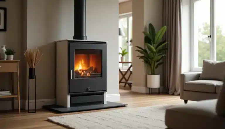 poele granules moderne