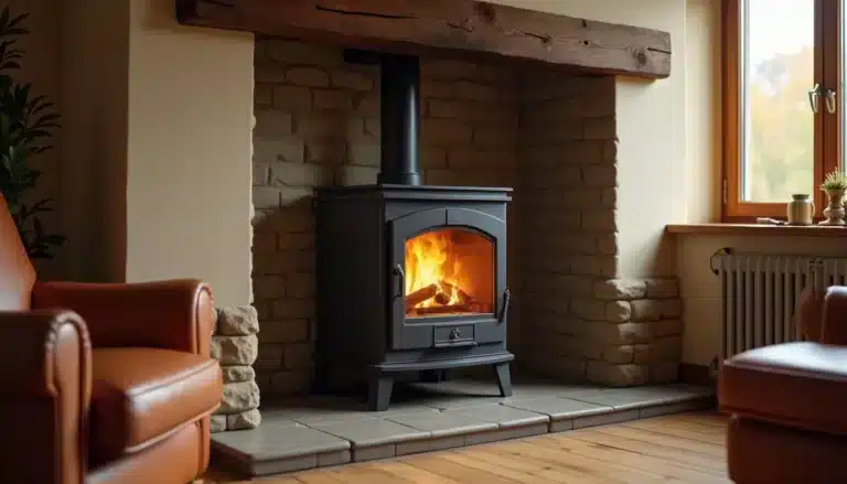 poele granules moderne cozy