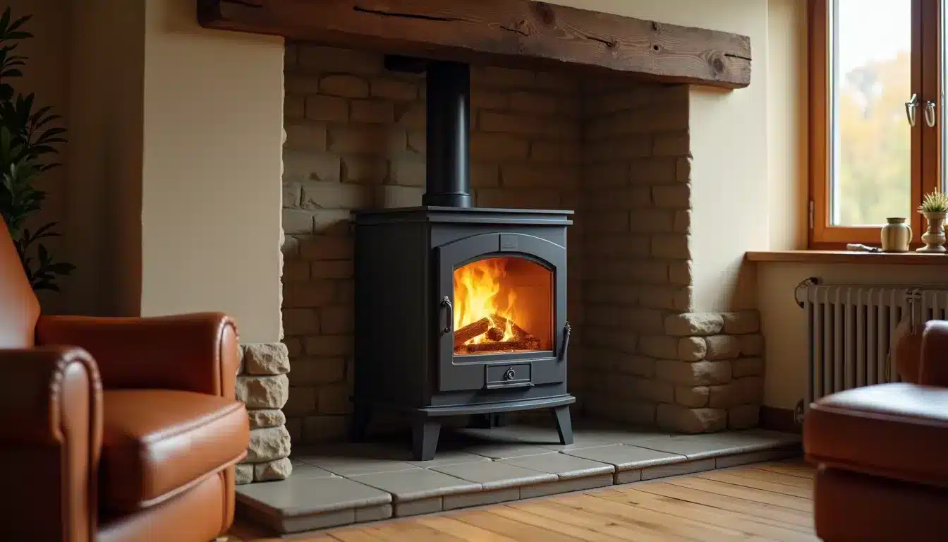 poele granules moderne cozy