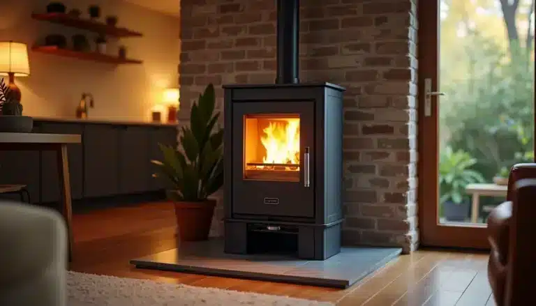 poele granules moderne durable