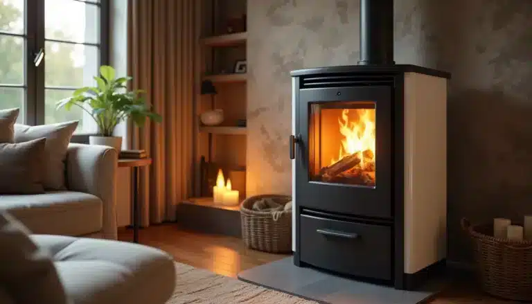 salon eco poele
