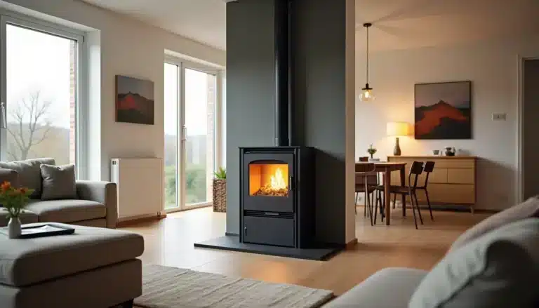salon moderne poele granules 1