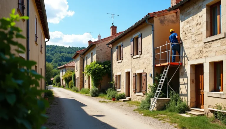 village occitanie renovation soutenabilite
