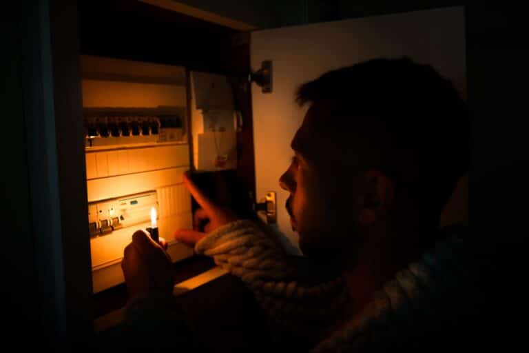 grosse coupure d’électricité réflexe