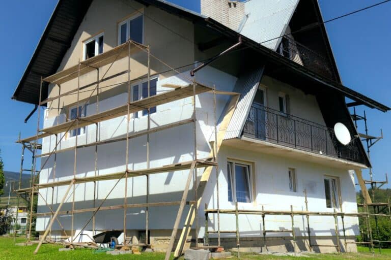 isolation thermique des murs par l’extérieur