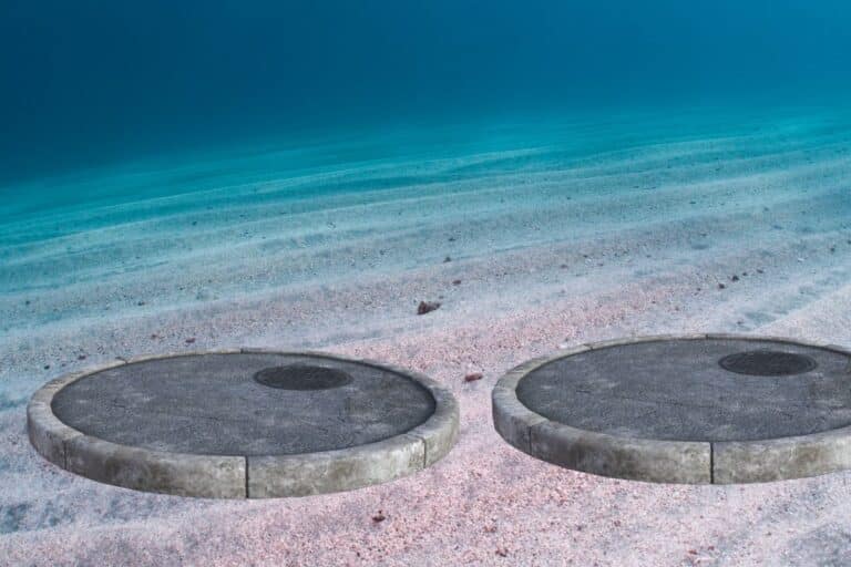 batteries sous la mer