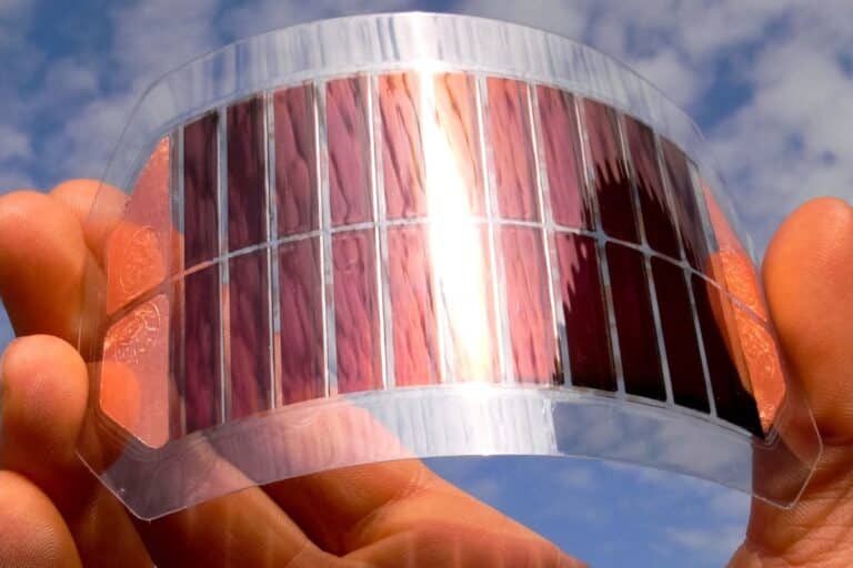cellules solaires flexibles