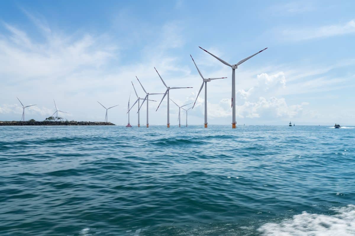 record parc éolien en mer mondial