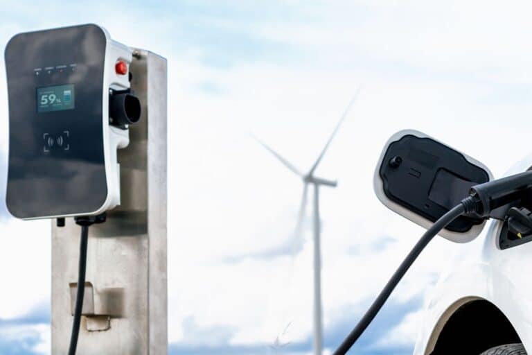 borne recharge directement éolienne