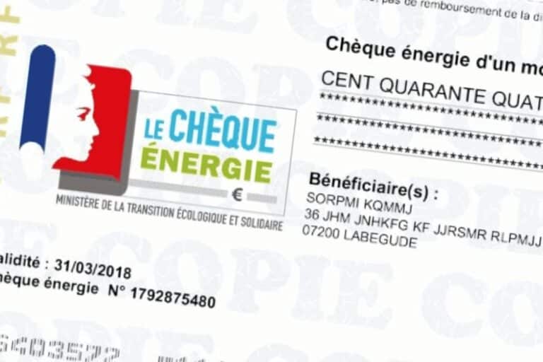 chèque énergie date