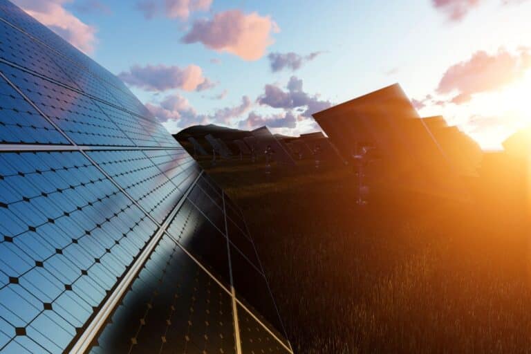 panneaux solaires source électricité europe