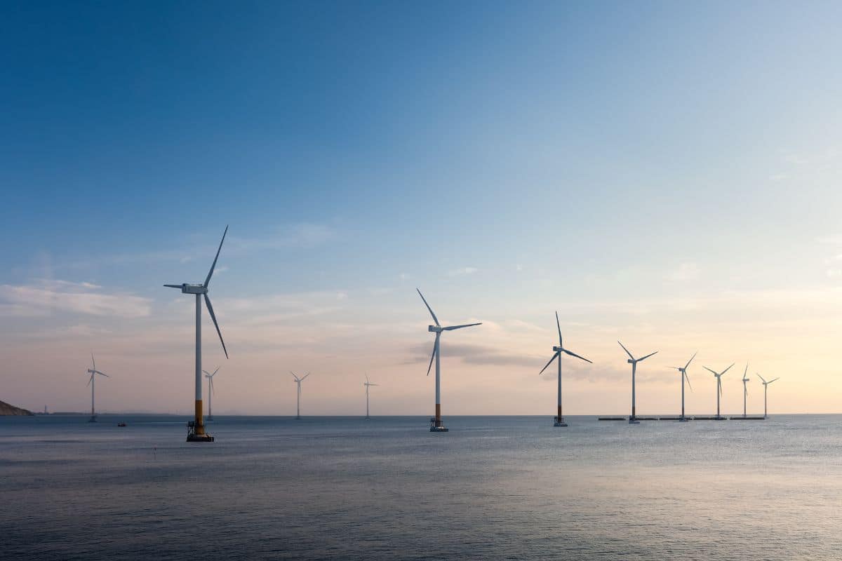 parcs éoliens en mer