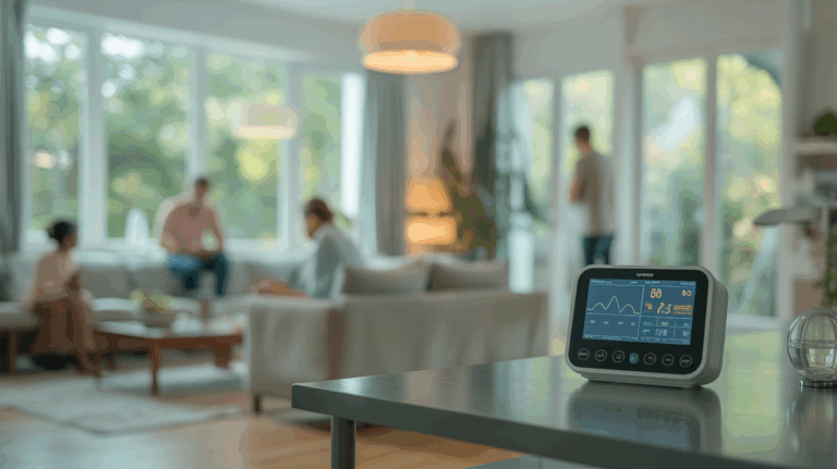 salon moderne air propre