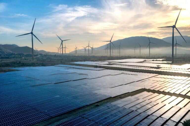 centrale solaire au pérovskites en chine